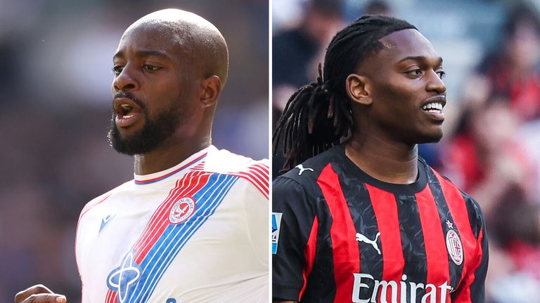 Jean-Philippe Mateta and Rafael Leao are targets for Aston Villa