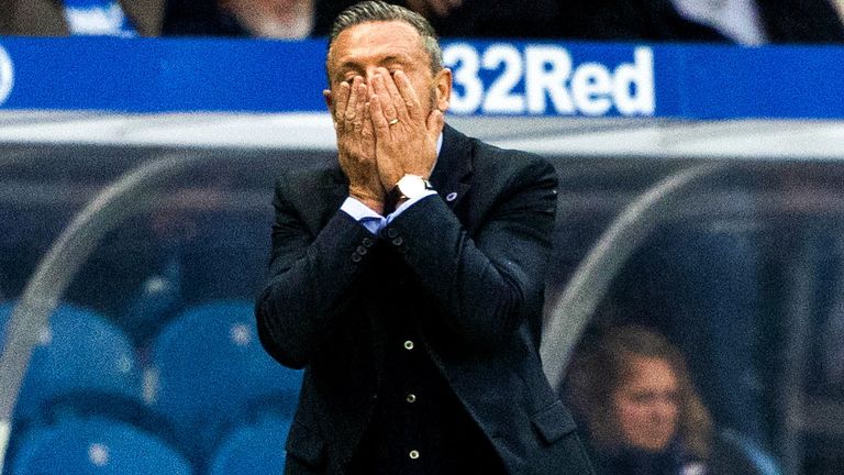 It was a frustrating watch at times for Rangers manager Derek McInnes