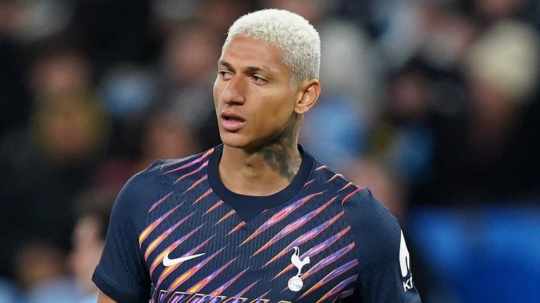 Richarlison during Tottenham's pre-season