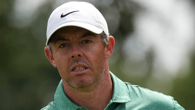 Rory McIlroy claimed third at the BMW Championship, four strokes behind Wyndham Clark
