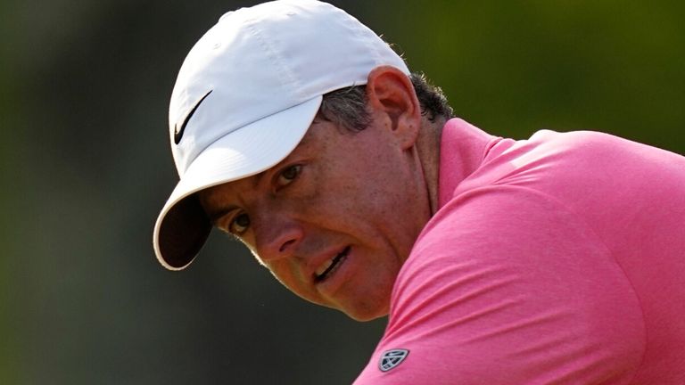 Rory McIlroy endured a disappointing opening round