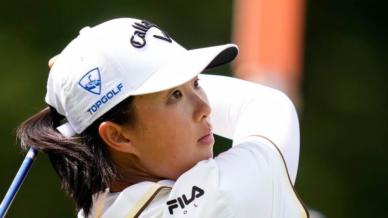 Ruoning Yin holds a one-shot lead at the FM Championship