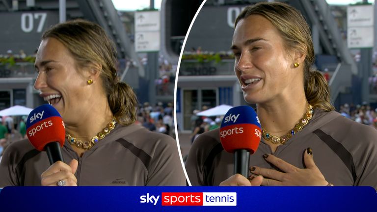 Aryna Sabalenka hits back at critics, saying she is tired of the negativity surrounding her