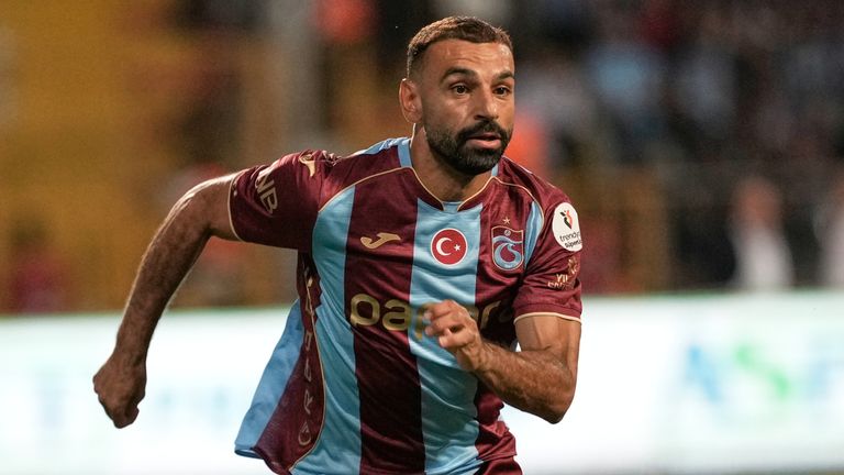 Mohamed Salah made his Trabzonspor off the bench