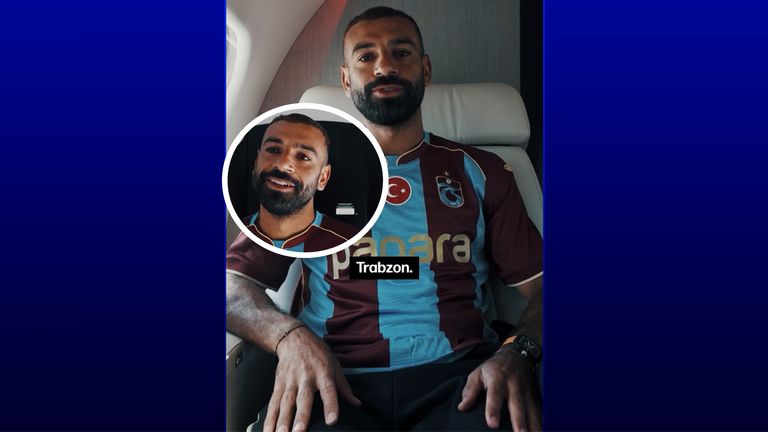 ‘See you soon’ | First look at Salah in an Trabzonspor shirt 