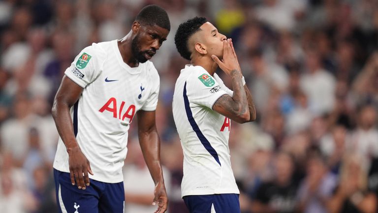 Savio made an immediate impact by scoring on his Tottenham debut