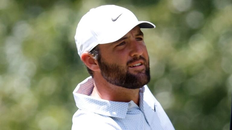 Scottie Scheffler took a two-shot lead heading into the final round of the FedEx St. Jude Championship