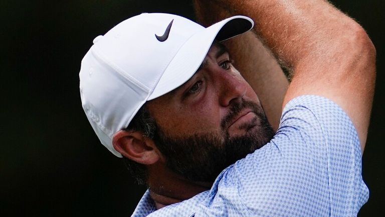 Scottie Scheffler took a two-shot lead heading into the final round of the FedEx St. Jude Championship