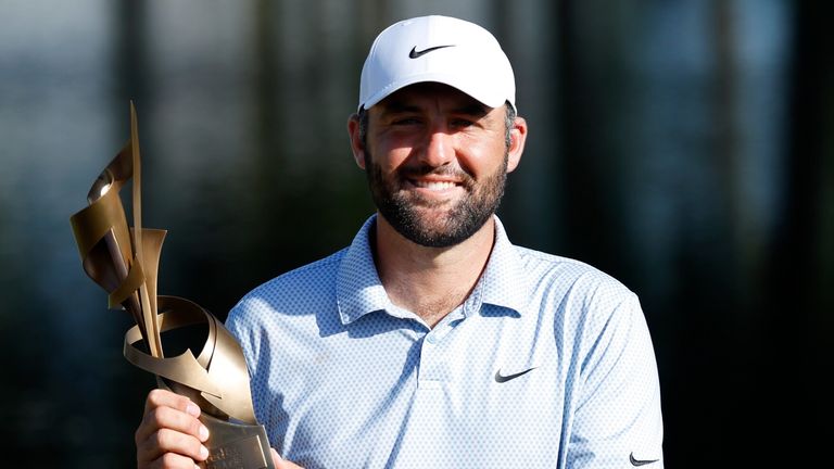 Scottie Scheffler won his second PGA Tour event of the season at the FedEx St. Jude Championship