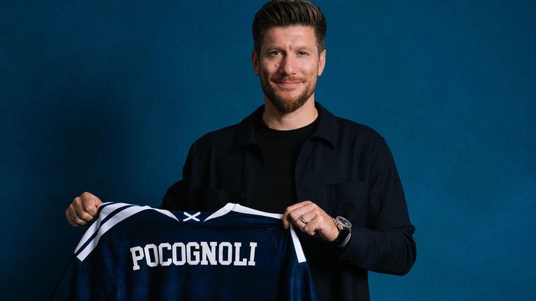 Sebastien Pocognoli takes charge of Scotland on a two-year deal (Pic courtesy of Scottish FA)