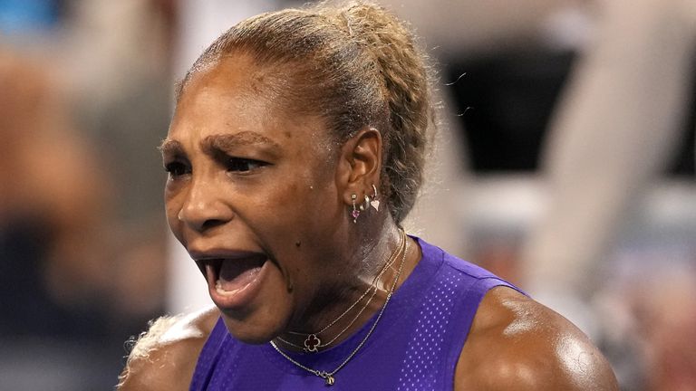 Serena Williams was making just her fourth appearance, in singles or doubles, of the summer 