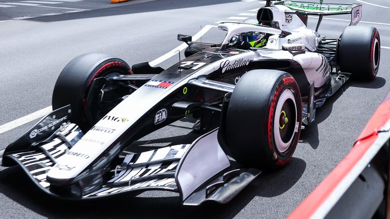 Perez briefly scored Cadillac's first point in Monaco before a post-race time penalty dropped him down the order