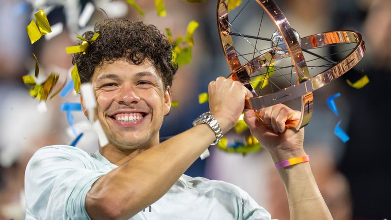 Ben Shelton completed his flawless Canadian Open title defence with victory over Brandon Nakashima
