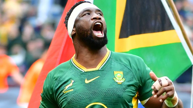 Siya Kolisi before South Africa's second Test against New Zealand