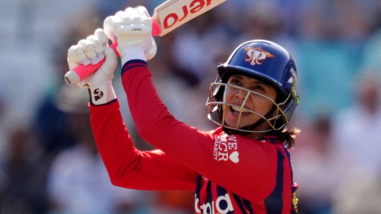 Smriti Mandhana, Manchester Super Giants. The Hundred (PA Images)