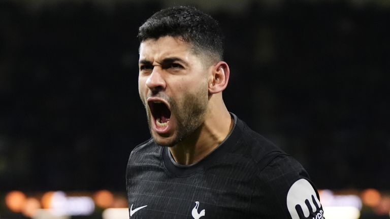 Tottenham Hotspur's Cristian Romero 