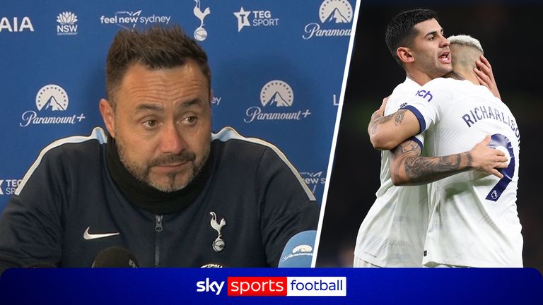 SKY SPORTS
SPURS
RICHARLISON
CRISTIAN ROMERO