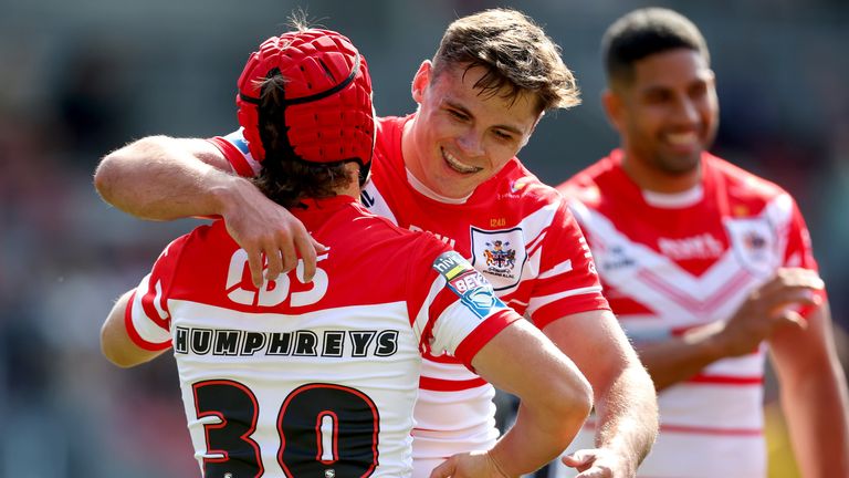 Rugby League - Betfred Super League Round 24 - St Helens v Castleford Tigers - The Brewdog Stadium, St Helens, England - Tom Humphreys of St