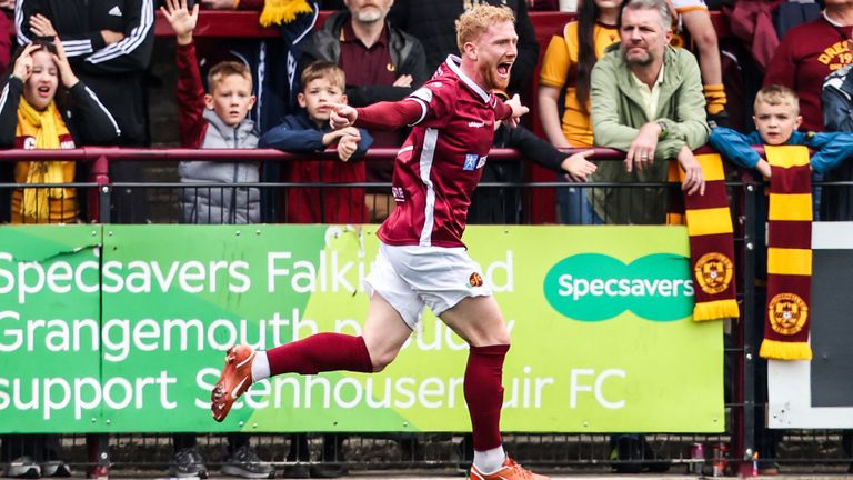 Euan O'Reilly was the hero for Stenhousemuir in the 114th minute