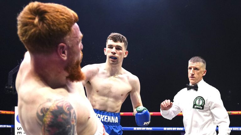 Stevie McKenna (Photo by Cooper Neill/Zuffa Boxing)