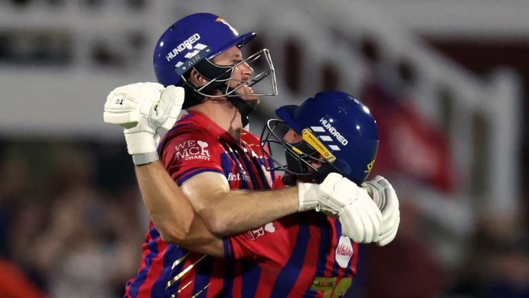 Manchester Super Giants won the 2026 edition of the men's Hundred (PA Images)