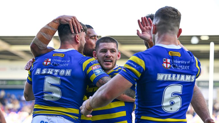 Warrington are now on 36 points in third place in the Super League table after beating Huddersfield