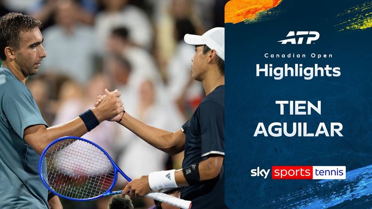 Highlights of the Canadian Open match between Learner Tien and Daniel Merida Aguilar.