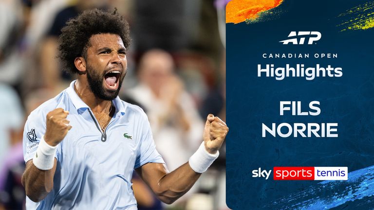 Arthur Fils vs Cameron Norrie highlights
