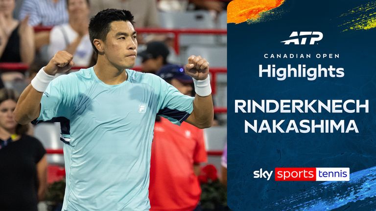 Arthur Rinderknech vs Brandon Nakashima highlights
