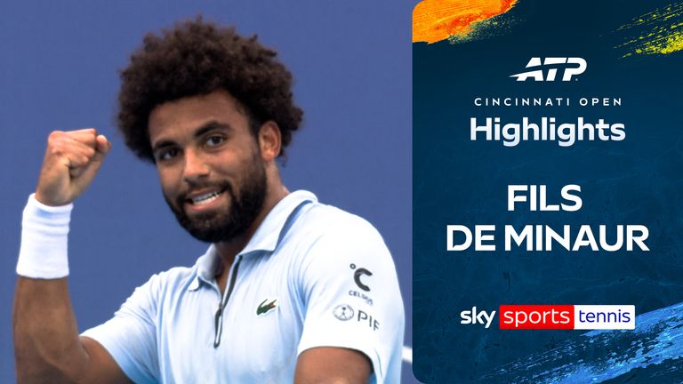 Highlights of Arthur Fils against Alex de Minaur from the Cincinnati Open.