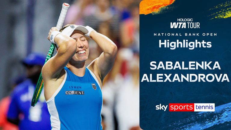 Aryna Sabalenka vs Ekaterina Alexandrova highlights