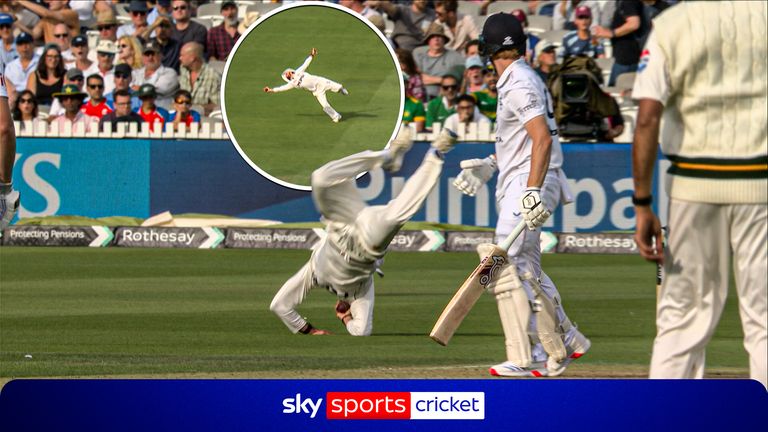England vs Pakistan: Salman Ali Agha takes SCREAMER of a catch!