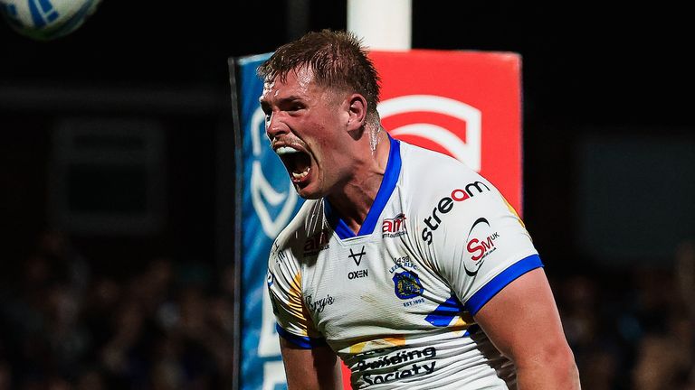 Leeds Rhinos' Tom Holroyd has been in sensational form