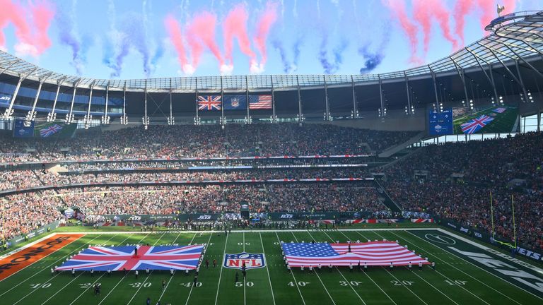 Tottenham Hotspur Stadium hosts Denver Broncos vs New York Jets 2025