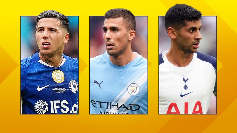Enzo Fernandez, Rodri, Cristian Romero