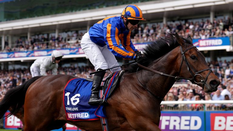 1000 Guineas winner True Love returns to action on Sunday afternoon