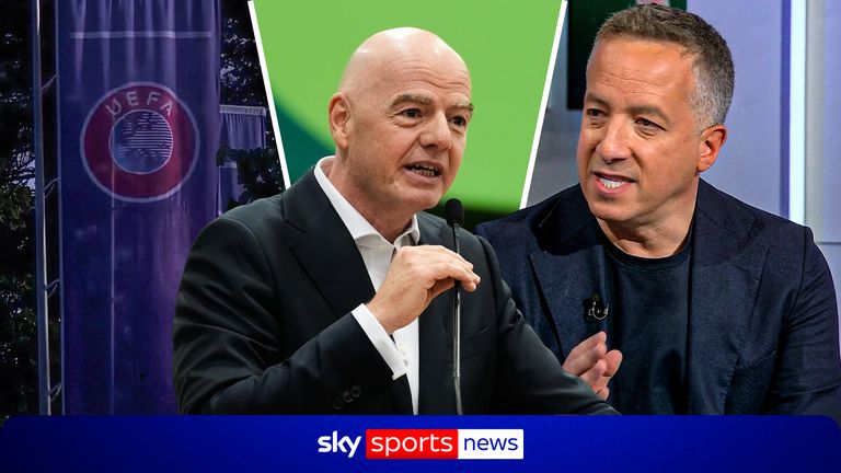 UEFA with under-fire FIFA president Gianni Infantino remaining in his position.