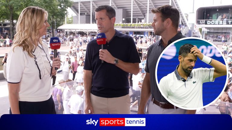 Tim Henman and Ryan Harrison share their verdict on Novak Djokovic's future after his shock US Open exit