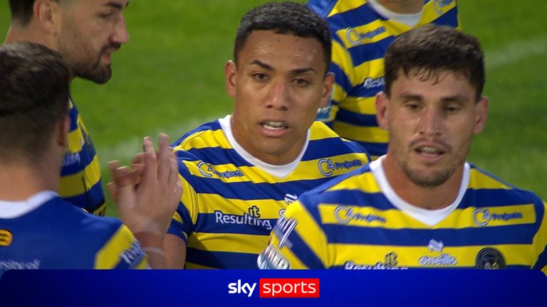 Warrington Opening Try vs Hull KR