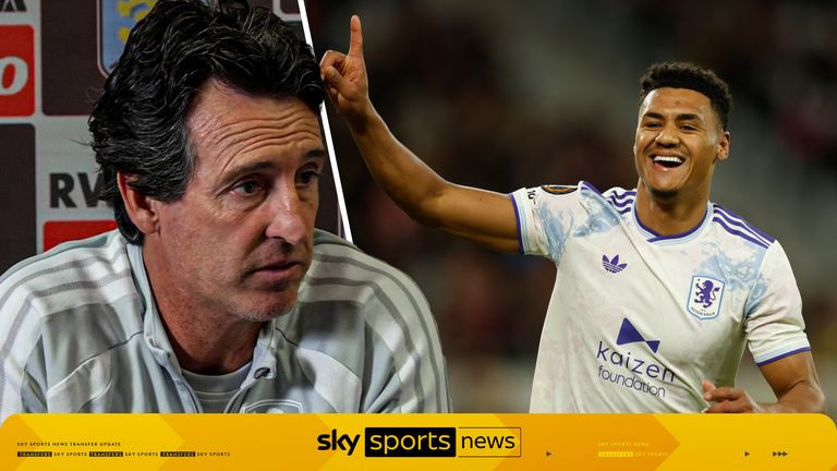 Transfer Latest: Unai Emery: 'I don't want to sell him' but Villa have received offers for ~Ollie Watkins