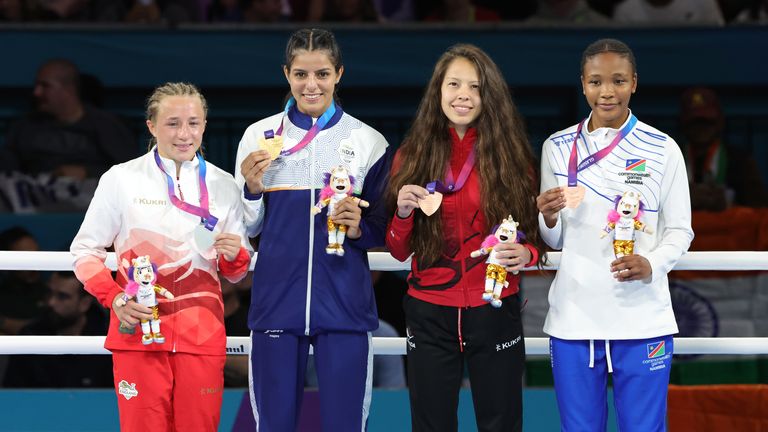 White, 19, won silver in her first multi-sport games