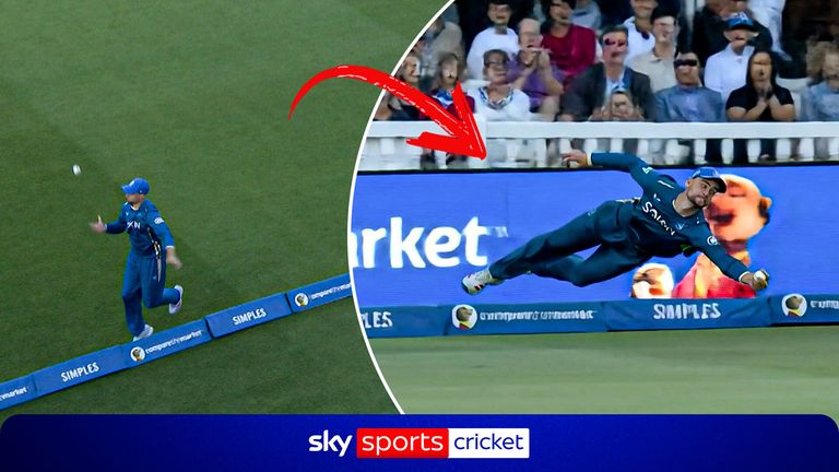 Will Jacks makes 'UNBELIEVABLE' catch at The Hundred