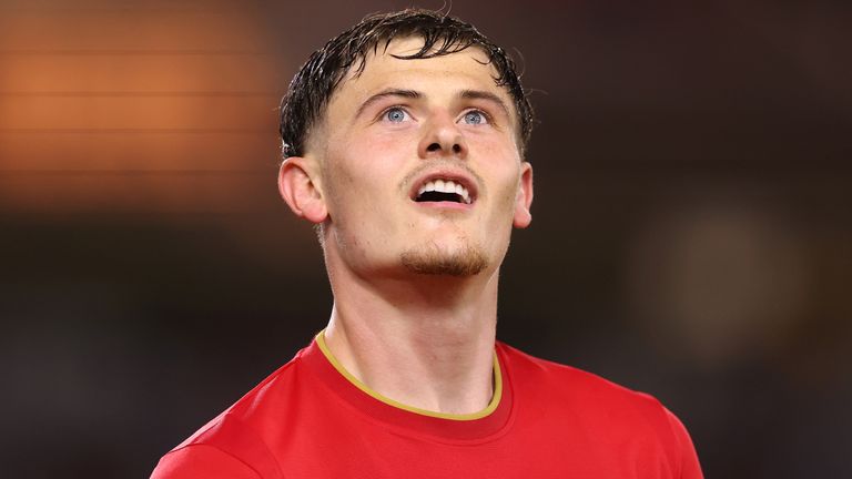 Middlesbrough striker Will Lankshear