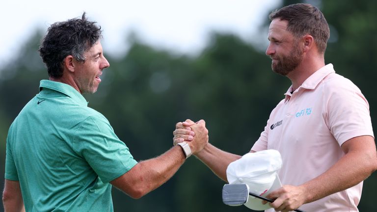 Wyndham Clark won the BMW Championship as Rory McIlroy finished in third spot  