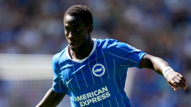 Brighton have rejected a bid from Liverpool for Yankuba Minteh