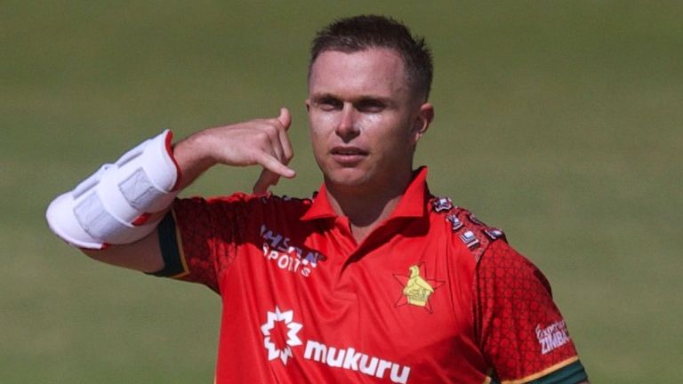 Zimbabwe's Ben Curran (AP Photo/Wonder Mashura)