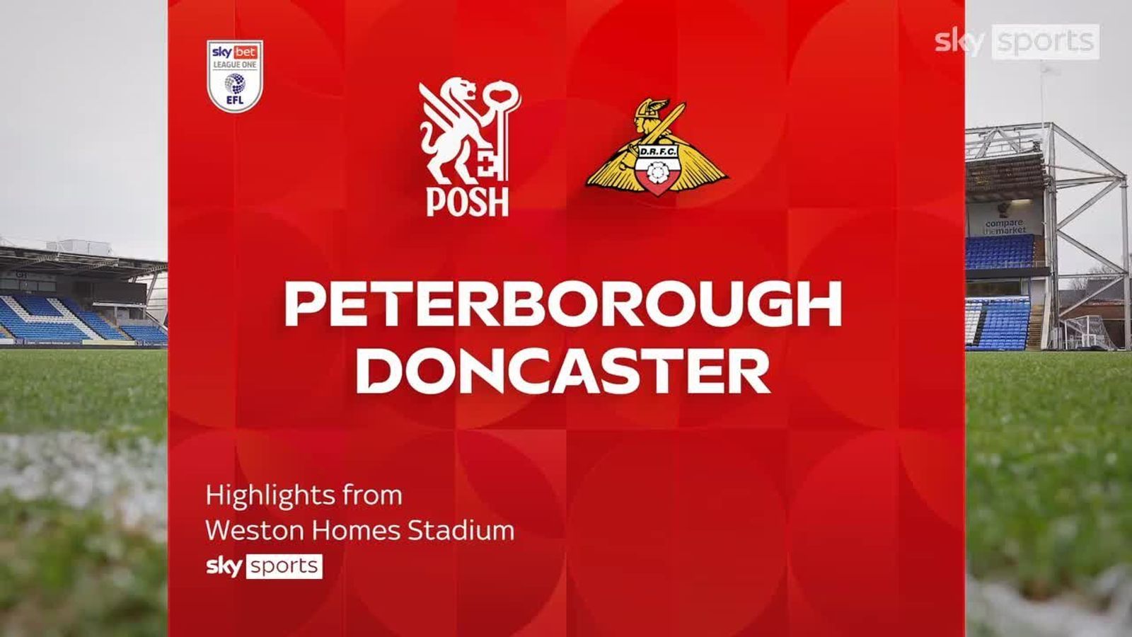Peterborough 0-2 Doncaster | League One Highlights