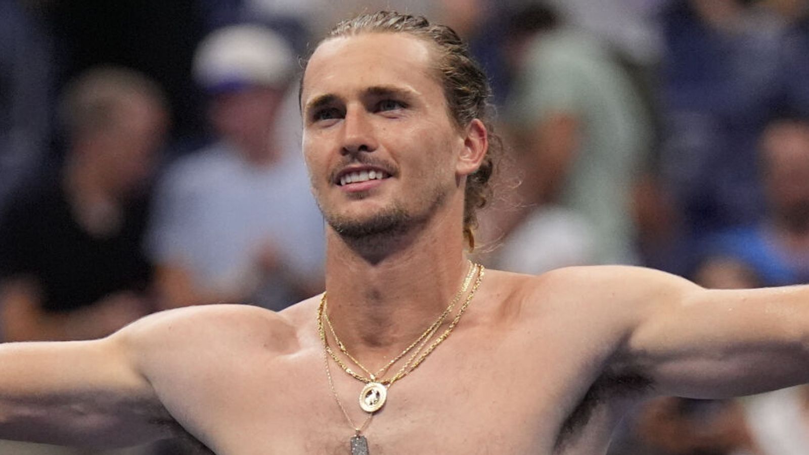 US Open: Alexander Zverev survives late-night thriller to reach third round as Coco Gauff overcomes Paula Badosa in New York