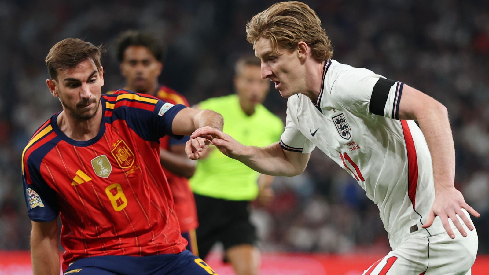 Photo : skysports.com Angleterre : Jarell Quansah Déplore les Erreurs Après la Défaite face à l'Espagne