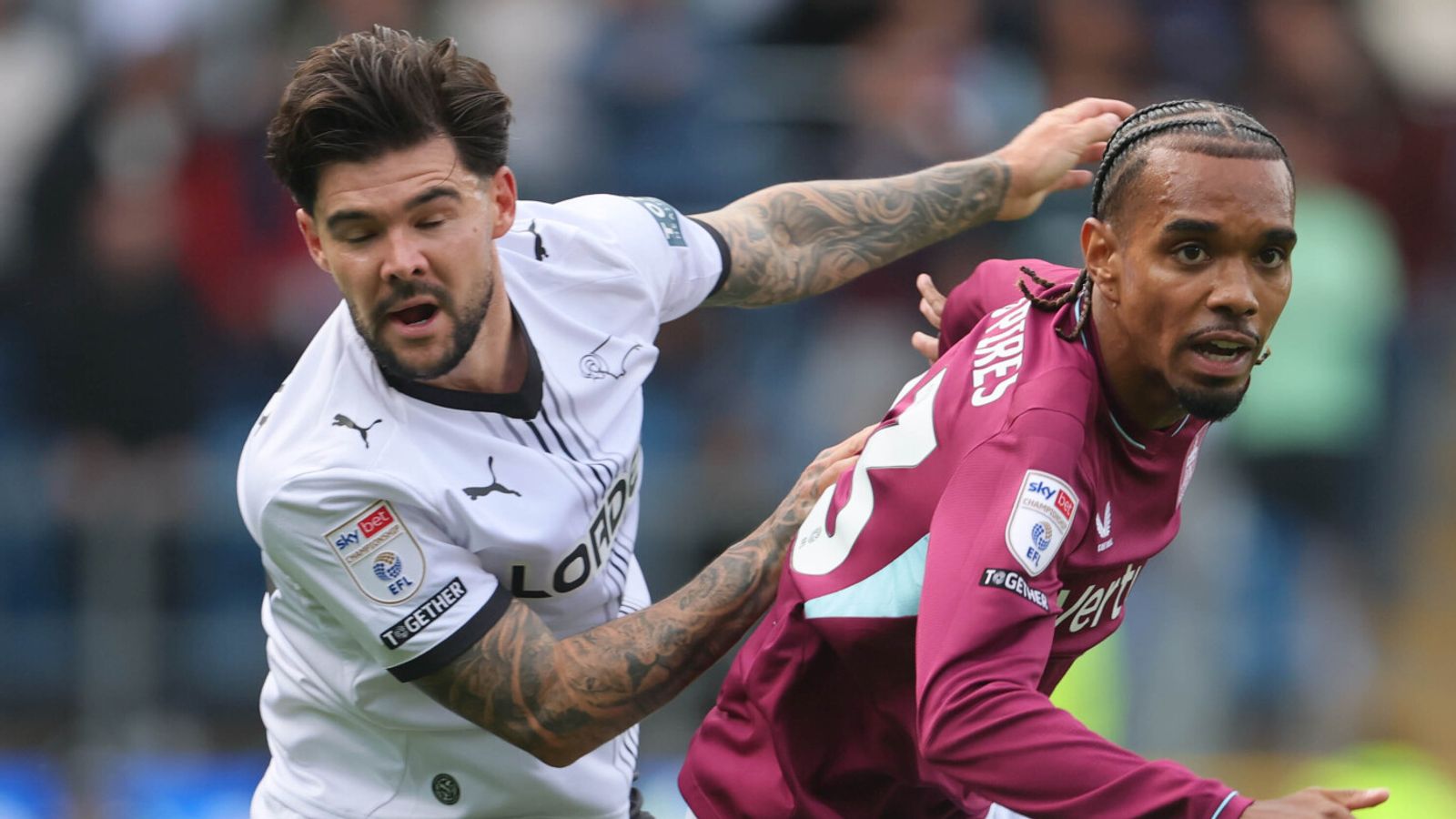 Burnley still winless after Derby strike late to earn point
